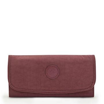 Kipling Money Land Snap Portefeuille Bordeaux | NL 1422YX